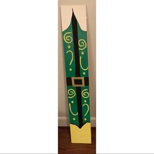 Elf wooden sign